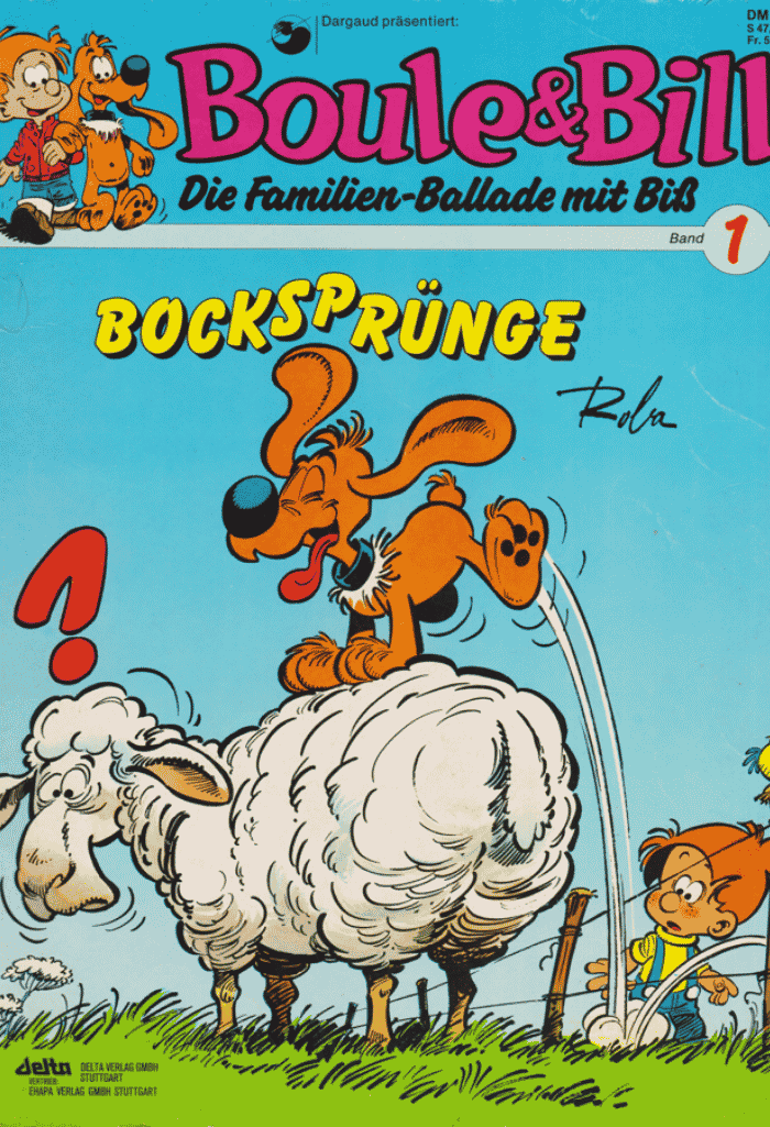 Boule & Bill Softcover (Deutsch) - Beispielfoto